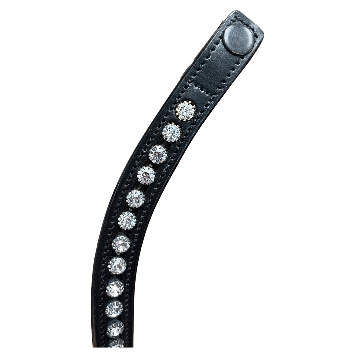 Bracelet SM en cuir martelé avec fermoir manille argenté - Bracelets en