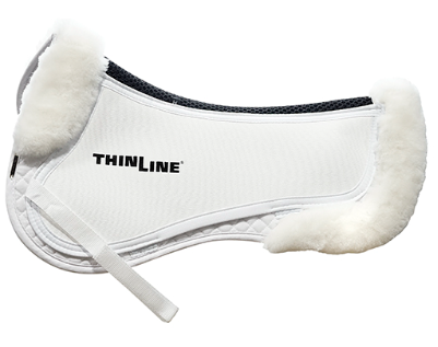 ThinLine Trifecta Half-Pad with Sheepskin Rolls