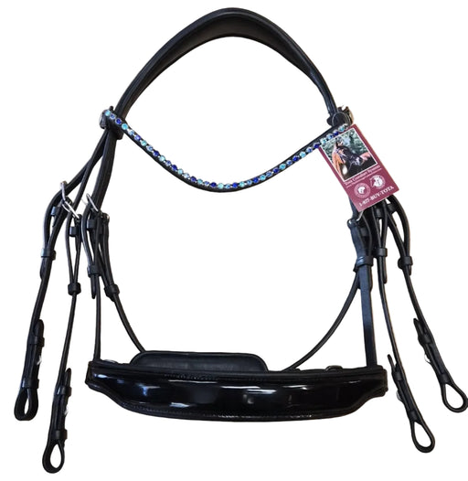 Antigua Double Bridle by The Dressage Connection