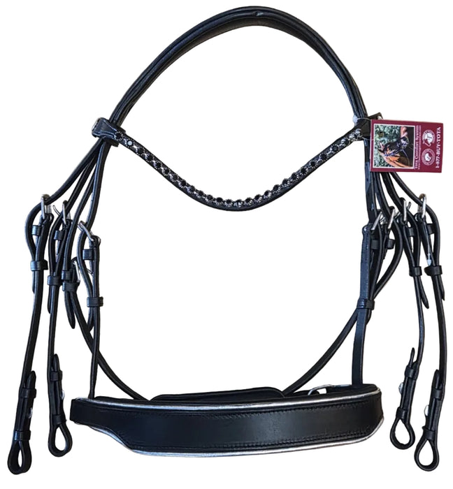 Bahama Double Bridle by The Dressage Connection