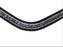 Tota Comfort System Wave Browband: Blue with White Accent