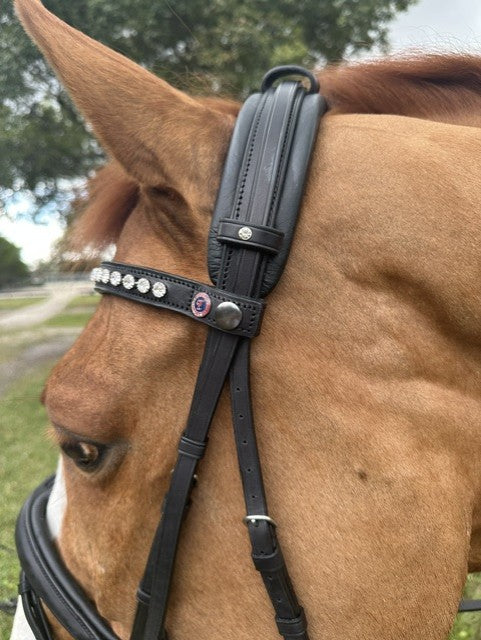 Tota Comfort System Cayman PRO Snaffle W/ Reins WITH THROAT LATCH