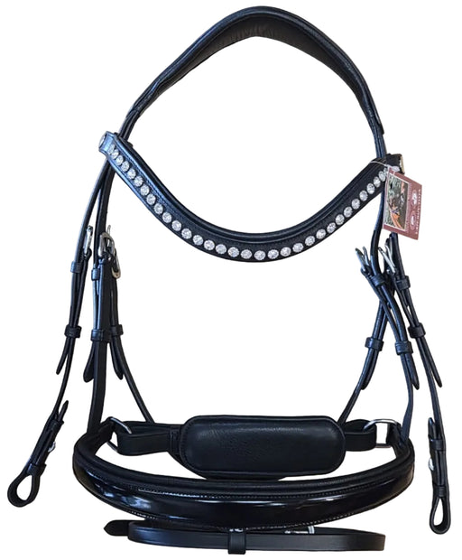 Cozumel Snaffle Bridle by The Dressage Connection