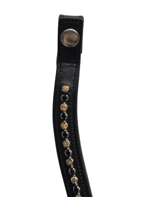 Tota Comfort System Wave Browband: Small Gold and Black Crystal