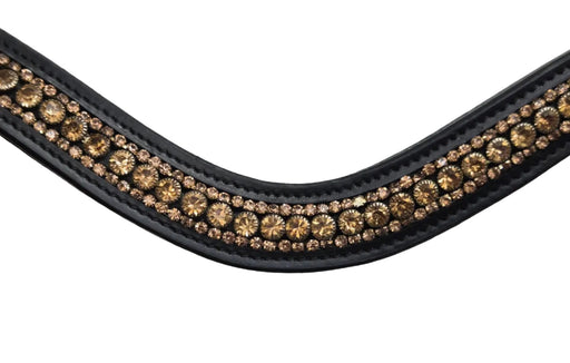 Tota Comfort System Wave Browband: Gold Crystal