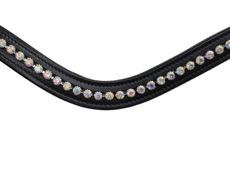 Tota Comfort System Wave Browband: Small Iridescent Crystal