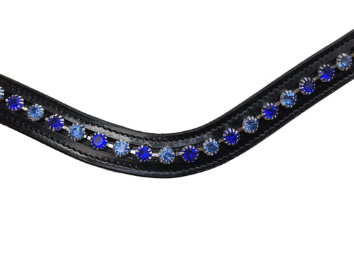 Tota Comfort System Wave Browband: Blue and Light Blue