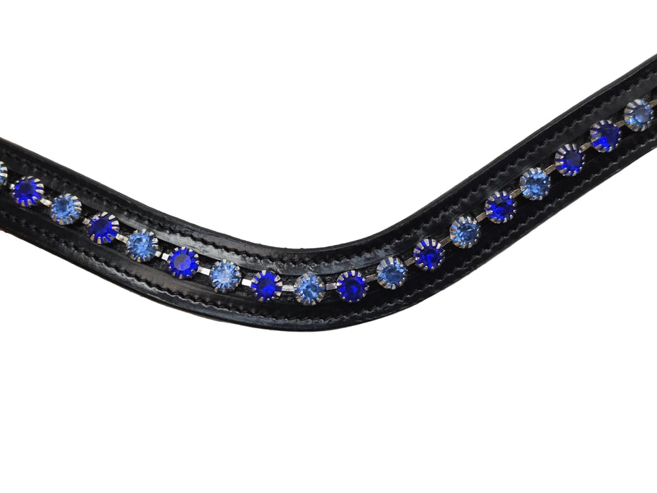 Tota Comfort System Wave Browband: Blue and Light Blue